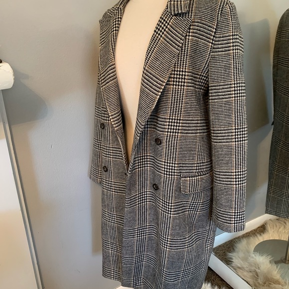 ASTR the Label Tweed Kensington Long coat Overcoat Sz M - Picture 5 of 16